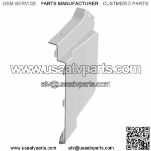 Polaris Fender-Center, Lower, RH, Painted, Sun.Red, Genuine OEM Part 5452919-520