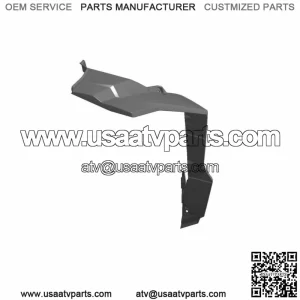 Polaris Fender Flare Assembly, Rear, Left, Gloss Black (For: Polaris)