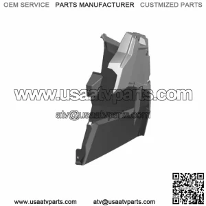 Polaris Fender, Front, Right, Radar Blue, Genuine OEM Part 5450718-724, Qty 1 (For: Polaris)