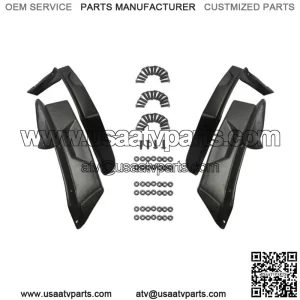 4PCS  Front & Rear Mud Guard for Polaris Sportsman 570 450 325 14-21 Fender (For: Polaris)