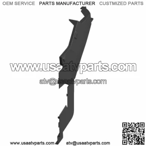 Polaris Fender Assembly, Rear, Clip, White Lightning (For: Polaris)