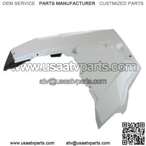 Polaris 5450717-599 White Left Hand Front Fender OEM 2014-2018 RZR 900 1000 XP 4 (For: Polaris)