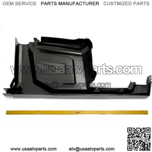 Polaris Ranger Left Hand Center Fender with Rocker, Gloss Black, Genuine OEM Part 5450352-070, Qty 1