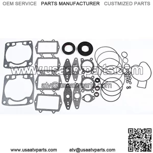 Arctic Cat Full Engine Gasket Set 600cc 600 Sno Pro 2009-2013 Snowmobile Liquid Cooled 2 Cylinder PWC 123-10014
