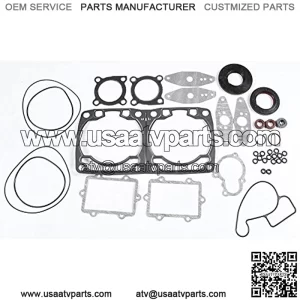 Arctic Cat Full Engine Gasket Set 800cc F8, CF8, M, CFR 2010-2017 Snowmobile Liquid Cooled 2 Cylinder PWC 123-10015