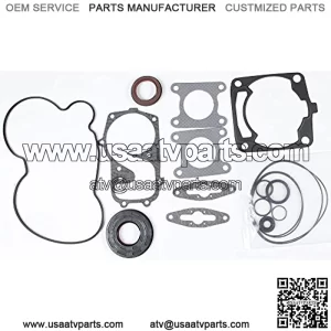 Polaris Full Engine Gasket Set 600cc 600 RMK 144/155 2010-2013 Snowmobile Liquid Cooled 2 Cylinder PWC 123-12010