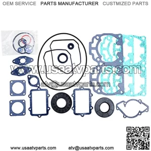 Full Engine Gasket Set 594.4 cc Engine Type 600 GSX, GTX 600 HOSport,LTD 2004-2008 Snowmobile Liquid Cooled 2 Cylinder PWC 123-15010