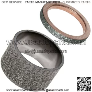 Exhaust Pipe Muffler Gaskets for Yamaha Wolverine 350 YFM350FX 4X4 1995-2005