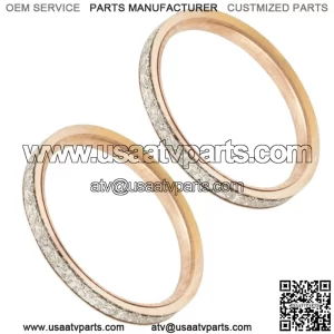 2 Exhaust Muffler Pipe Head Gasket for Polaris Sportsman 550 2010 - 2014 3090004