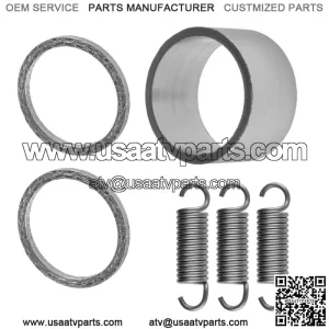 Exhaust Pipe Gaskets and Springs for Can-Am Bombardier DS650 Baja X 2000-2007
