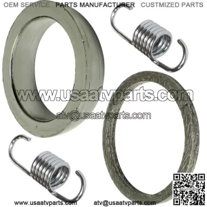 Exhaust Muffler Gasket Kit for Arctic Cat Hdx 700 Xt Se 2016 / Prowler 550 2009