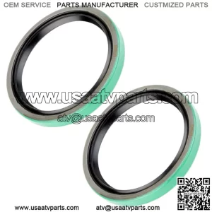 2 Front Wheel Strut Hub Seal for Polaris Sportsman 500 4X4 HO 2001 2002 2003
