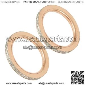 2 Muffler Pipe Gasket for Yamaha 4BR-14613-00-00 4H7-14613-00-00 7LV-14613-00-00