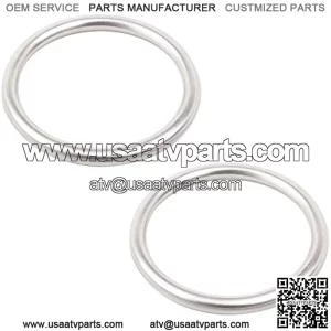Exhaust Sealing Gaskets Compatible with Polaris RZR Xp 900 / RZR Xp 4 900 2011 2012 2013