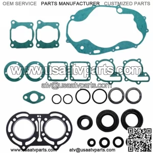 For 1987-2006 Yamaha Banshee YFZ350 Engine Gasket Set With Oil Seals Kit