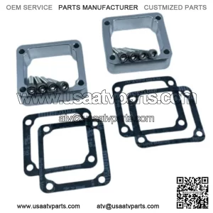 Intake Reed Manifold Spacer 5/8" w/ Gaskets Hardware for Yamaha Banshee YFZ350