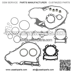 FOR YAMAHA RAPTOR 700 Complete Gasket Set Includes Valve Seals Fits 2006-2014