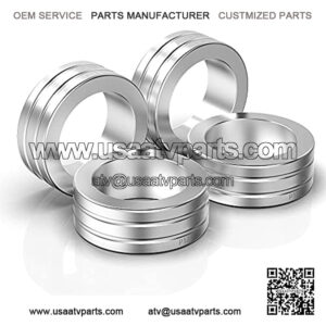 2.5" Suspension Lift Spacers Front + Rear Full Kit Compatible with Bombardier Outlander 400 500 650 800 ATV