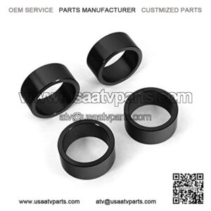 Fits Polaris 2" Lift Kit Sportmsan 500 + 600 + 700 + 800 + RZR570 + RZR800 ATV Suspension Lift (Black) T6 Billet