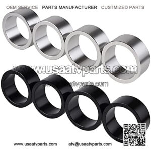 ATV Lift Spacer Kit for Outlander Max 1000 1000R 400 500 570 650 800 800R (Color : Silver)