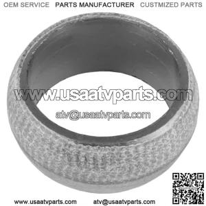 Muffler Gasket Double Spherical 2.5" Donut Seal for Polaris 3610236