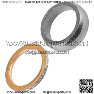 1HP-E4714-00-0 3B4-14714-20-00 Exhaust Pipe Gasket Kit Grizzly 700 YFM700D 14-15