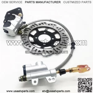 Dirt Pit Bike 110cc 125cc for Footbrake Master Cylinder Rear Brake Pads Disc