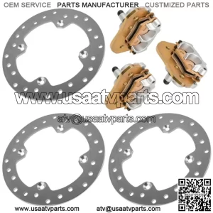 Front/Rear Brake Disc & Caliper Kit for CanAm Outlander 570 XMR 2020-2021