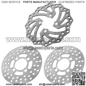 Front and Rear Brake Disc Rotor for Yamaha YFZ450R / YFZ450RSE Special 2009-2021