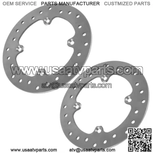 2x Brake Disc Rotor for CanAm Front/Rear Left/Right 705601511