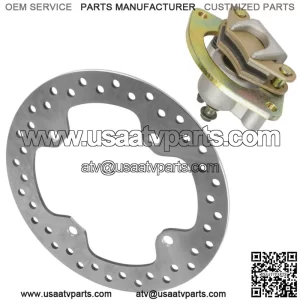 Left Front Brake Disc & Caliper For Polaris Scrambler XP 1000 HO EPS 2014