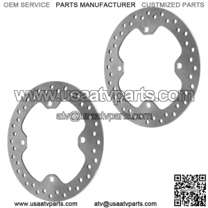 2x Front / Rear Brake Disc For Polaris Sportsman 550 EPS 2011-2013