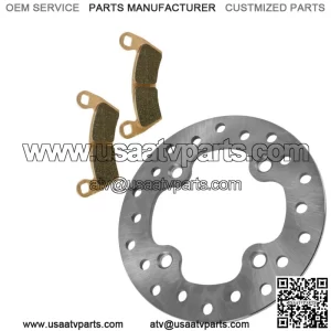 Rear Brake Disc W/Pads For Polaris RZR XP Turbo EPS 2019/RZR XP 4 Turbo 2020