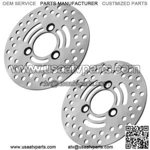 2 Front Brake Disc Rotor for Suzuki 59211-07G00