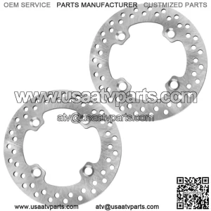 2 Front Brake Disc Rotor for Polaris Ranger XP 1000 2017-2018