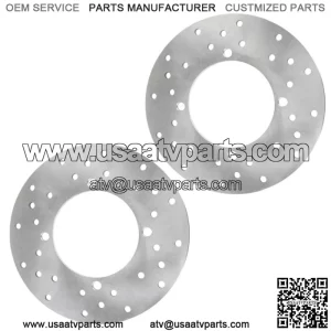 2 Rear Brake Disc Rotor for Polaris RZR 800 2008 2009 2010 2011 2012 2013 2014