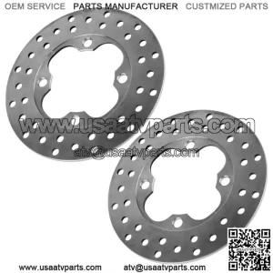2 Front Brake Disc Rotor fits Honda Rancher 420 TRX420FPE 4x4 ES EPS 2009 - 2013
