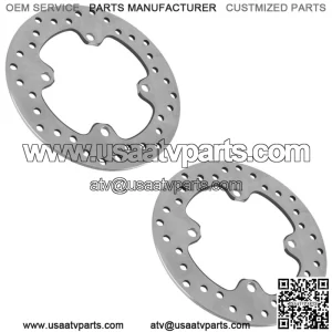Front/Rear Brake Disc Rotor For Honda Pioneer 1000 SXS1000M3 Forest 2022