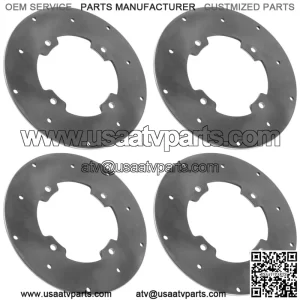 4x Front & Rear Brake Disc for Arctic Cat Wildcat Sport 700 2015-2017 / 1436-808