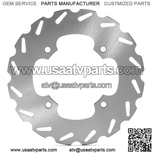 Front & Rear Brake Disc for Arctic Cat 400 / 450 / 500 / 550 / 700 2013-2014