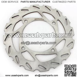 Front Rear Brake Disc for Arctic Cat 250 2 X 4 Utility 1999-2004