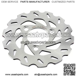 Front Rear Brake Disc for Suzuki LT-R450 ZK8 ZK9 Quadracer Limited Edition 2008-2010
