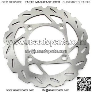 Front Rear Brake Disc for Yamaha YFM 550 Grizzly Auto FI 2009-2014