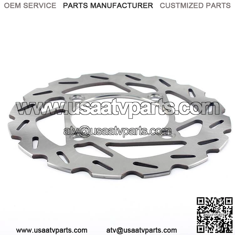 Front Rear Brake Disc for Yamaha YFM700 FGPDU Ducks Unlimited Edition/YFM700 Grizzly Auto 4x4 (Power steering) EPS 2007-2009