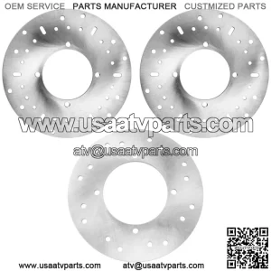 Front Rear Brake Disc Rotor for Polaris Sportsman 800 2005 2006 2007 (For: Polaris Sportsman 800)