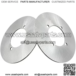 2 PCS Front Brake Disc Rotor for Suzuki Eiger 400 Kingquad 400 Vinson 500 LTA400 LTF400 LTA500 LTF500 59211-38F20