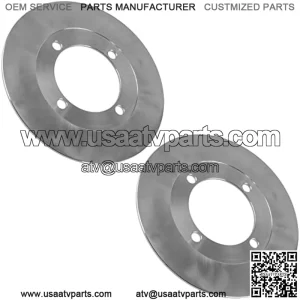 Front Left and Right Brake Disc Compatible with Suzuki King Quad 400 LTF400 LTF400F 2x4 4X4 2008 2009 2010-2021