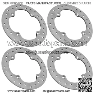 Can-Am Maverick X3 Turbo R 2018-2019 Front & Rear Brake Disc Rotors