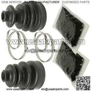 Front Axle Inner Outer CV Boot Kits for Polaris Ranger 500 2X4 4X4 6X6 2005