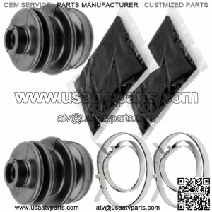 Front or Rear Axle Inner Outer CV Boot Kit for Arctic Cat 400 2X4 4X4 2002-2009